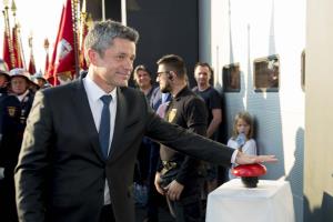 Otvoritev gasilsko reševalnega centra, Foto atelje Postojna045